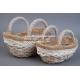 wicker basket manufacturer garden basket set willow plant baskets stock fast