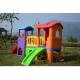 Environmental Plastic Slide Swing Playhouse Set Outdoor Toys For Kids Age 6 Years