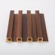 WPC Wall Panels for Indoor Interior Decoration Fence in Flat Fluted Construction
