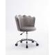 Gray D17.72'' Swivel Shell Chair / Living Spaces Desk Chairs  Adjustable Height