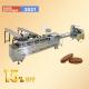 Two Lanes 1 Color Chocolate Sandwich Biscuit Machine 600-1200 Sandwiches/Min