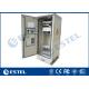 One Door IP65 42U 19 Rack Outdoor Telecom Enclosure