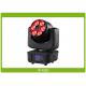 Compact lightweight 6x15W, RGBW 4-in-1 RGBW Moving Head Wash with zoom