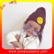 AK170191 Sun Accessory fashion cheap winter knitted baby beanie hats for kids,MOQ only 3 pcs