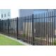 Glavanized Iron 4ft Black Aluminum Decorative Fencing Garden Spear And Gate Design