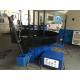 Blue Automatic Wire Decoiler Equipment , Spring Coiling Machine Auxiliary Equipment