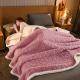 Luxury Super Thick Jacquard Plush Fleece Oversize Sherpa Bed Blanket Throw for Needs