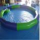 High Strength PVC Swimming Pool , PVC Inflatable Lap Pool  4.5M*4.5m For Kids Swimming Pool Material