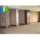 Aluminum Frame Sound Proof Fabric Folding Partition Walls For Office Training Room