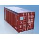 Red Soft Roof Open Top Dry Cargo Steel Standard Shipping Container 20 Foot