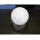 USB Rechargeable Touch Sensor 3D Printing LED Moon Night With Brightness