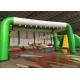 Custom 10*20 Feet Misting Inflatable Event Tent With Green And White Colors