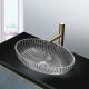 Glass Vessel Bowl Type Wash Basin For Commercial Scratch Resistant