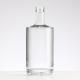 Brandy Liquor Gin Glass Bottle with Stopper 750ml Vodka Glass Body Material
