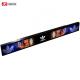 Shelf Edge Stretched Bar LCD Display Screen Ultra Wide LCD Panel Signage