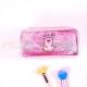 Quicksand Effect Travel Portable PVC Clear Cosmetic Bag