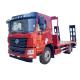 Dongfeng New diesel Low Bed Truck 8tons Selfloader Flat Bed Truck