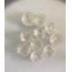 White Rough HPHT Lab Grown Diamonds Single Crystal synthetic 1.0 - 1.5 ct