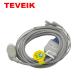 ISO13485 One Piece Round 12 Pin Mindray ECG Cable Electrocardiogram Cable TPU