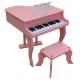 37 Key Hotsale Grand Toy wooden piano Kid toy mini piano with stool W37