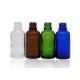 Clear Amber Green Blue Colorful Cosmetic Dropper Bottles All Volume 18mm Neck Size