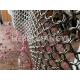 7mm Metal Coil Drapery Weld Stainless Steel Chain Link Ring Chainmail Decorative