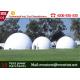 Custom Amusement Park Big Dome Tent , Metal Geodesic Dome For Sport Center