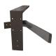 Metal Bracket for Customized Carbon Steel Bracket in Power Coated Steel Nature Color