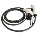 Mode 3 Type 1 To Type 2 EV Cable IEC 61851 EV Charging Cord 5m 32A 240V