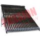 20 Tubes U Pipe Solar Collector For House Black Manifold Wind Resistance