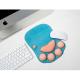 Home Office Attractive Cat Paw Mouse Pad With Wrist Rest Multicolor