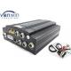 HDD Blackbox Car 4 Channel Mobile DVR H.264 Truck With Camera