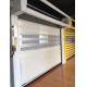 Rolling Security High Speed Spiral Door Aluminium Insulated For Automotive Dealerships