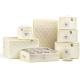 CHINA STORAGE CONTAINERS QUILTED. 7PC DISHES STORAGE KIT WITH 48 CUT-TO-SIZE FELT INNERS. FINE CHINA STORAGE, PLATE