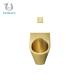 Customizable Gold Stainless Steel Male Toilet Urinal Wall Mounted Waterless Sensor