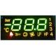 Indoor SMD Seven Segment Display 0.39 Inch Three Digit With 30000 Hours Liftetime