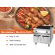 Commercial Gas Grill With Cabinet 17L LPG/NG Gas Consumption Stainless Steel Cooker