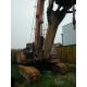 japan Hydraulic Truck Crane   used hitachi pilling rig Th55 made in