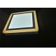 Surface Mount Double Color Led Panel 18W + 6W Ceiling Square Yellow Edge 1440 Lumens