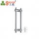 Glass Door Stainless Steel Back To Back Pull Handles 316 Grade 300Mm Length