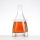 Custom Make Accepted Hot Stamping 500ml 750ml Glass Bottle for Whiskey Brandy Rum Gin