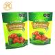 Fruit Strawberry Raspberry Blueberry Zipper Stand Up Pouch For Freeze Dried Food