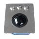 3 mouse buttons  IP65 military resin trackball moudle with metal panel