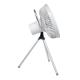Portable Rechargeable USB Tripod Stand Fan Camping Electric Tent Fan With LED Light