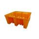 Safe Storage Single IBC Spill Containment Pallet HDPE Chemical Compatibility Resist UV Rays