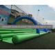 100ft inflatable slide the city triple lane