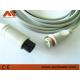 AAMI Spacelabs To BD Compatible IBP Adapter Cable 690-0021-00