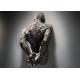 120cm Height Man On Wall Bronze Sculpture For Indoor Decoration