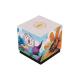 Colorful Paperboard Candle Packaging Box Square Shape 6×6×6cm