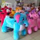 Hansel shopping mall children plush motorized animals fun fair equipment for sale